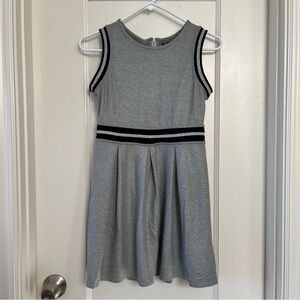Target Art Class Girls Sleeveless Dress Grey Black Sparkly Large 10/12